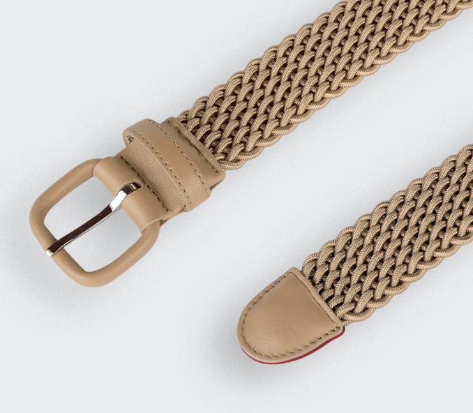 Handwoven belts in France by Cinabre Paris