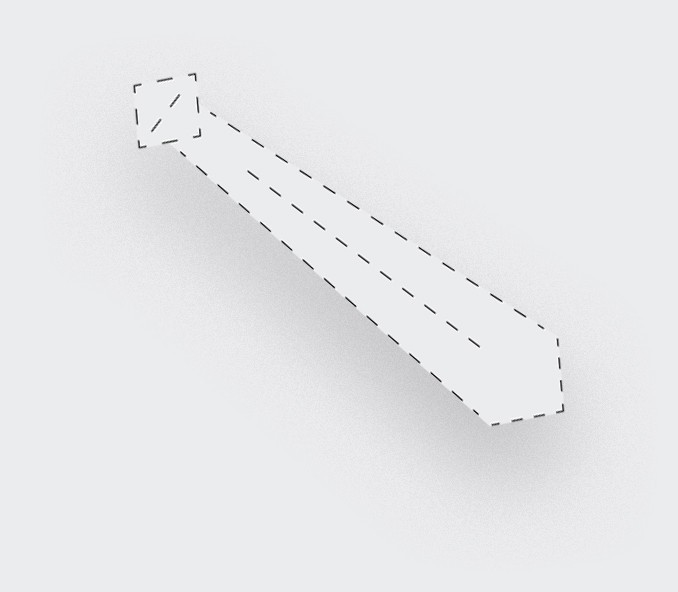 cinabre Cravate sur-mesure Simple