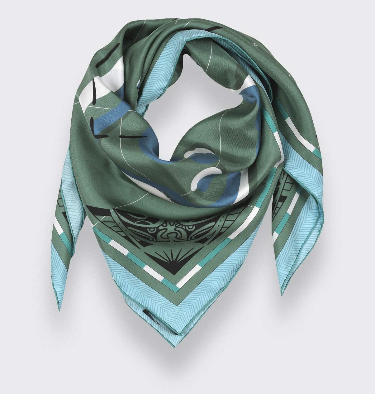 Silk scarf