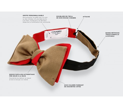 Serge Latte Bow Tie  - Cinabre Paris