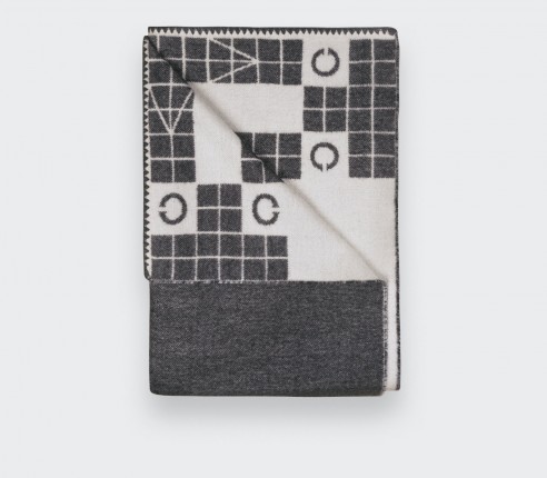 Blanket Cité Bergère Grey