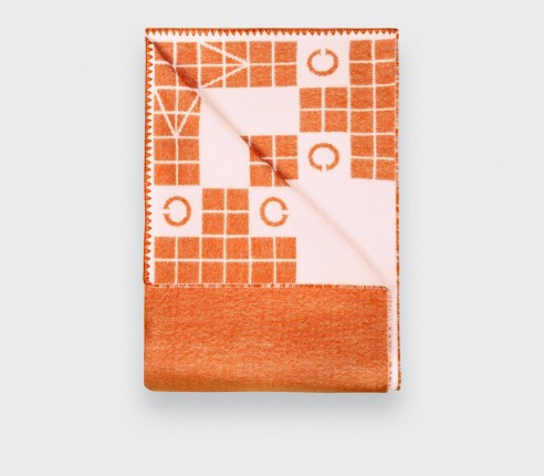 Blanket Cité Bergère Orange