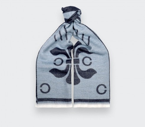 Clear Blue Scarf Cité Bergère