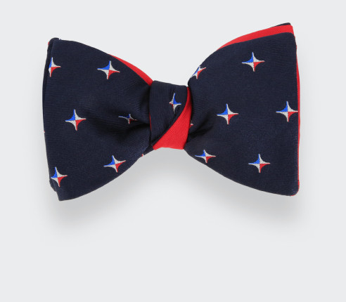 Wind Rose - America's Cup Team France Bow Tie