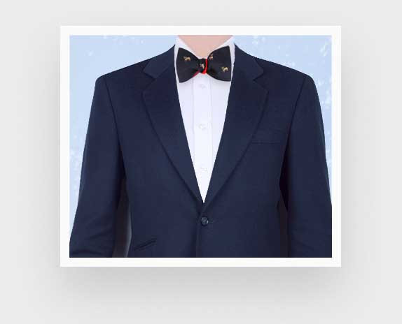 Bulldog Bow Tie - CINABRE Paris