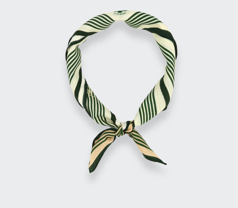Monsieur Spicy Margarita Cotton and Silk Bandana - CINABRE Paris