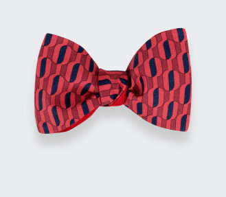 Vermilion Red Buoy Bow Tie