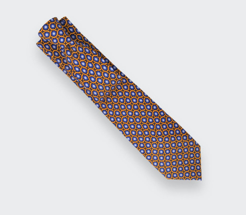 Carrot Cannage Tie - Cinabre Paris