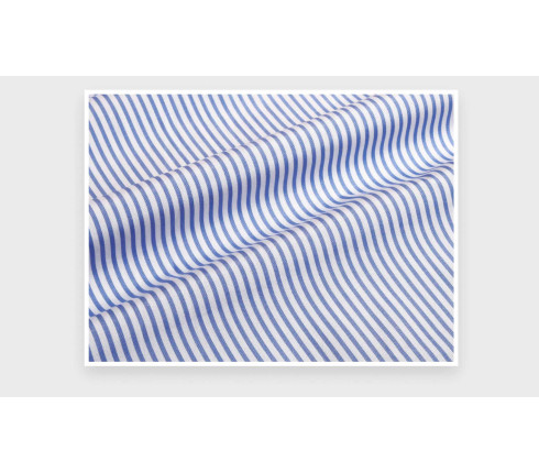 Chemise en Popeline Bleu Blanc N°1 - Cinabre Paris