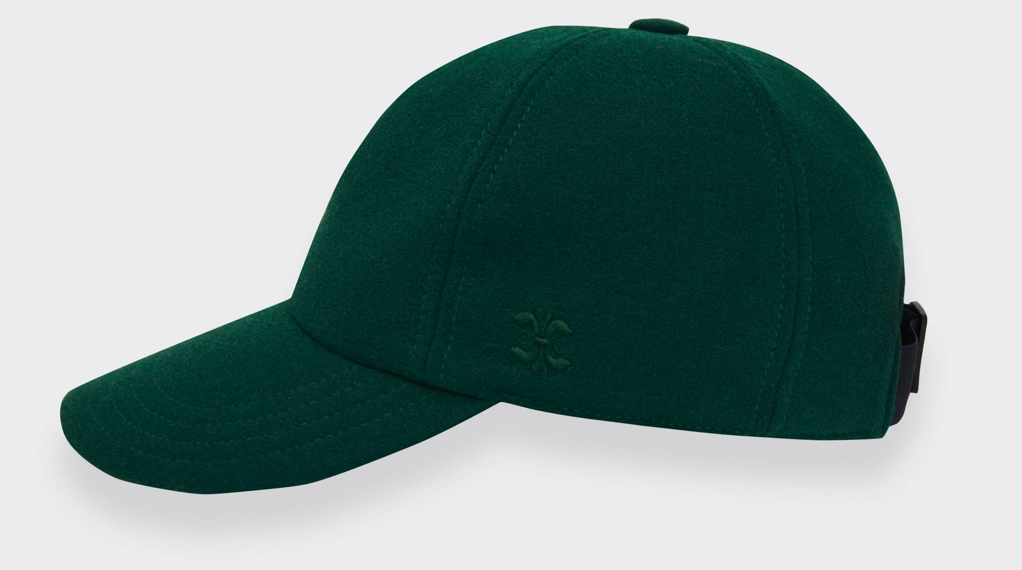 Casquette Crêpe de laine Vert Sapin