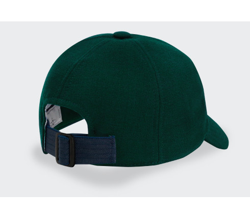 Casquette Crêpe de laine Vert Sapin
