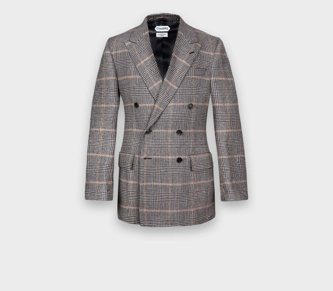 Blazer du Jour Prince de Galles N°1 - Cinabre Paris