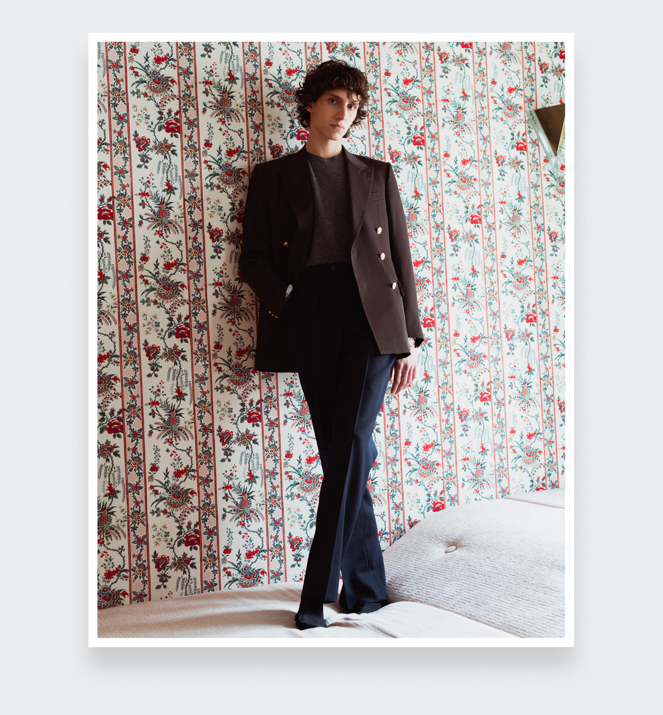 Blazer du Jour Gabardine Brun N°2 - Cinabre Paris