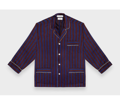 Pyjama Rayures Bordeaux - Cinabre Paris