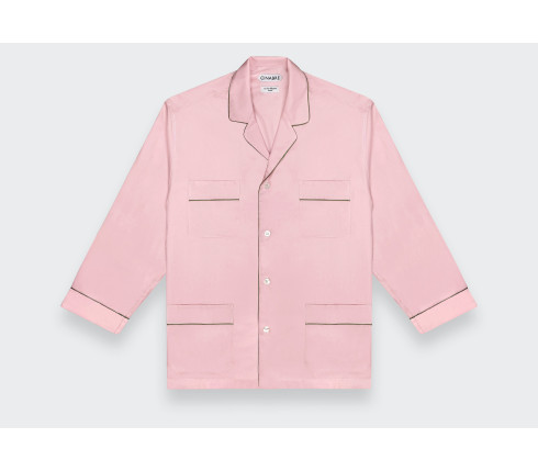 Pyjama Coton & Soie Rose pâle - Cinabre Paris