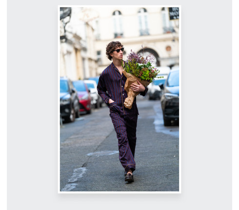 Pyjama Rayures Bordeaux - Cinabre Paris