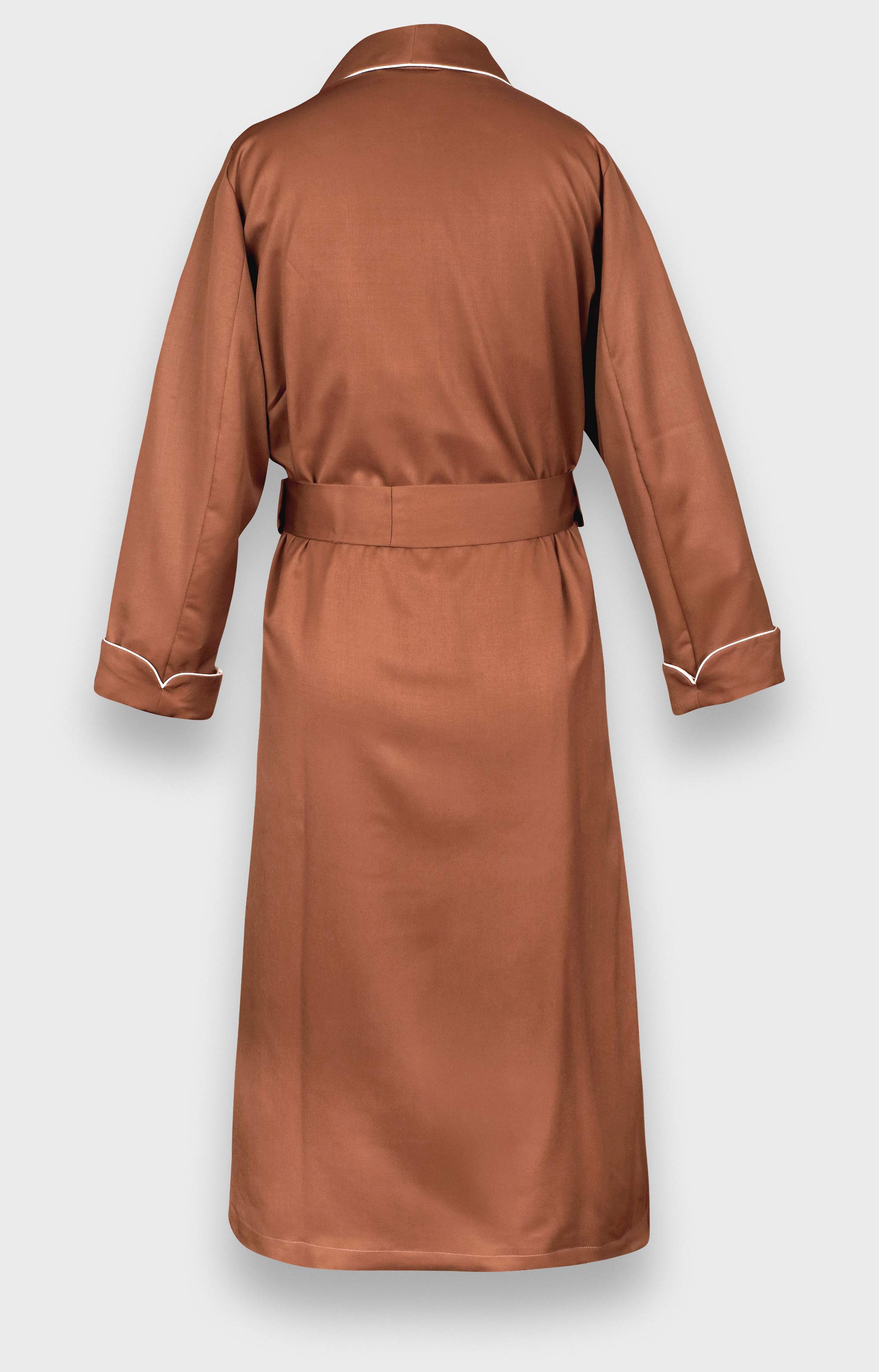Robe de Chambre Gabardine de Laine Roussillon - Cinabre Paris