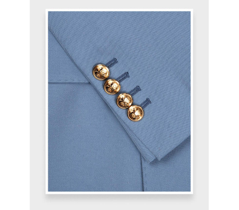 Blazer du Jour Gabardine Bleu Ciel N°4 - Cinabre Paris