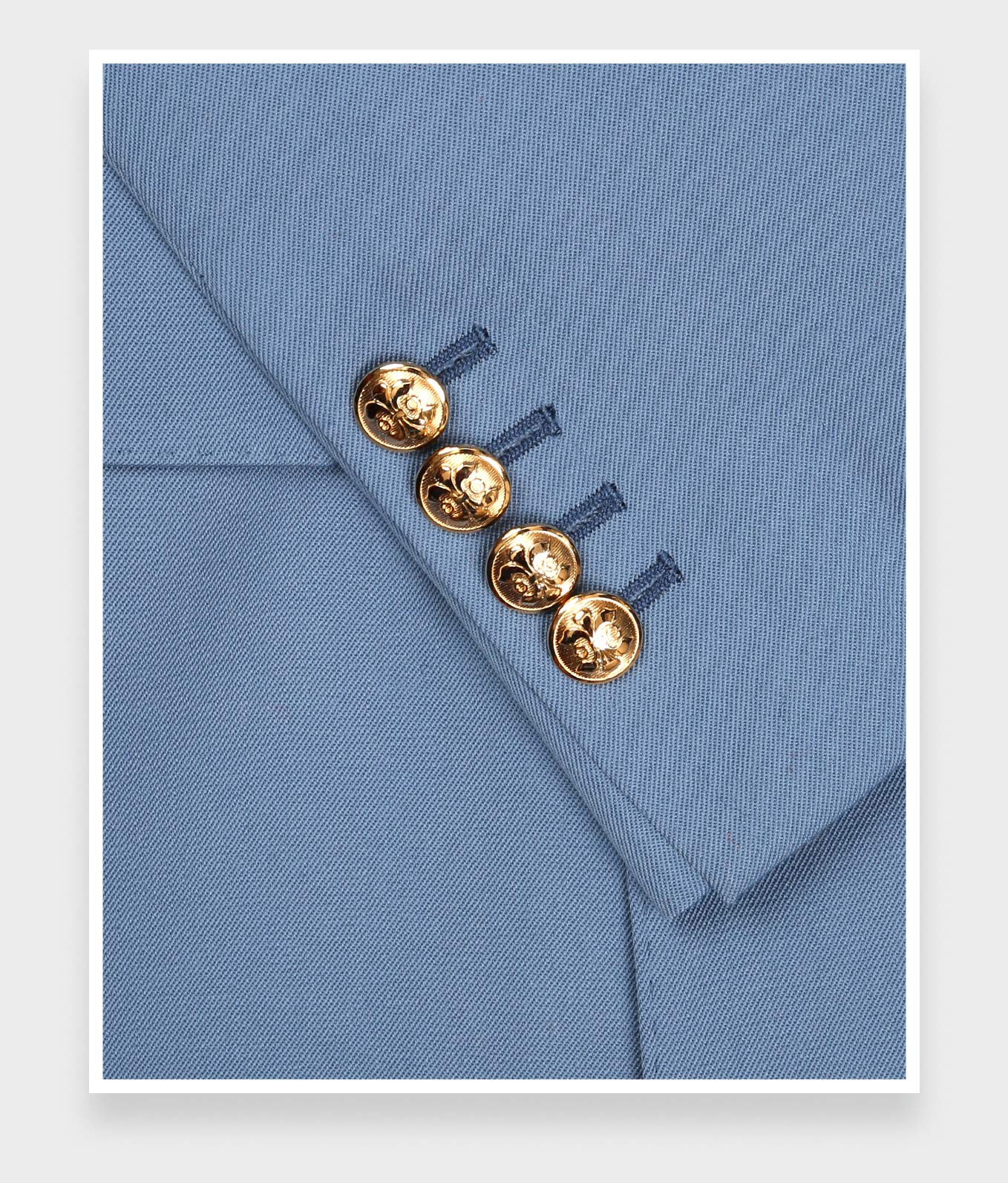 Blazer du Jour Gabardine Bleu Ciel N°4 - Cinabre Paris