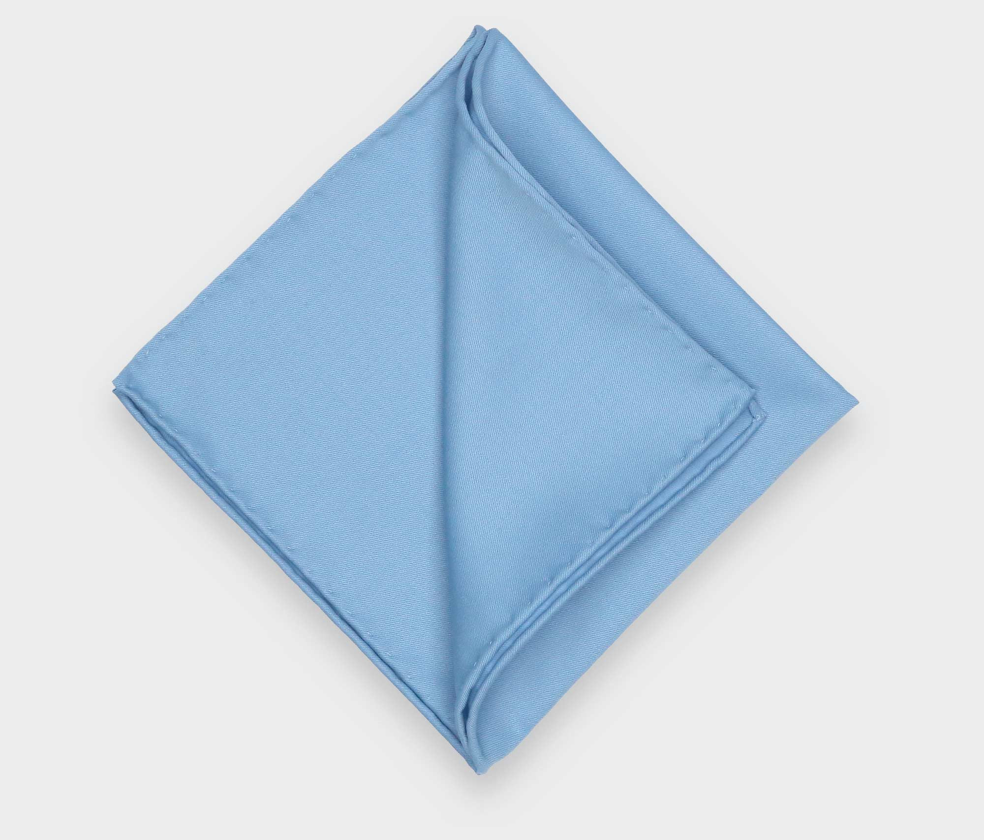 Pochette Gabardine Bleu Ciel - Cinabre Paris