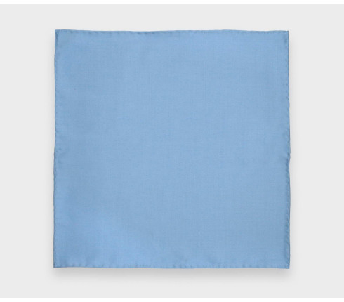 Pochette Gabardine Bleu Ciel - Cinabre Paris
