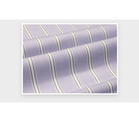 Chemise en Popeline Gris Lilas N°1 - Cinabre Paris