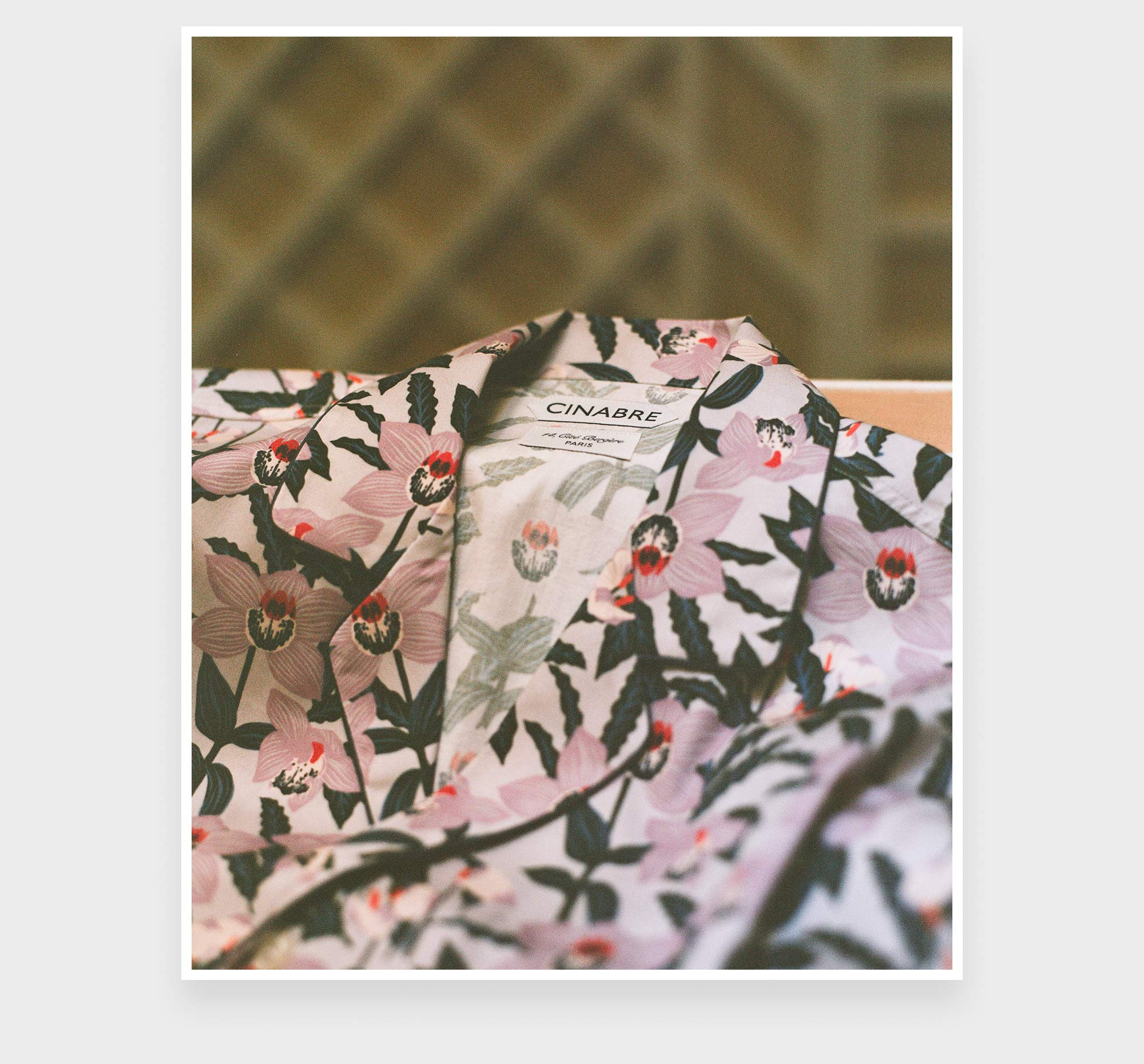 Pyjama Fleuri Lilas N°1 - Cinabre Paris