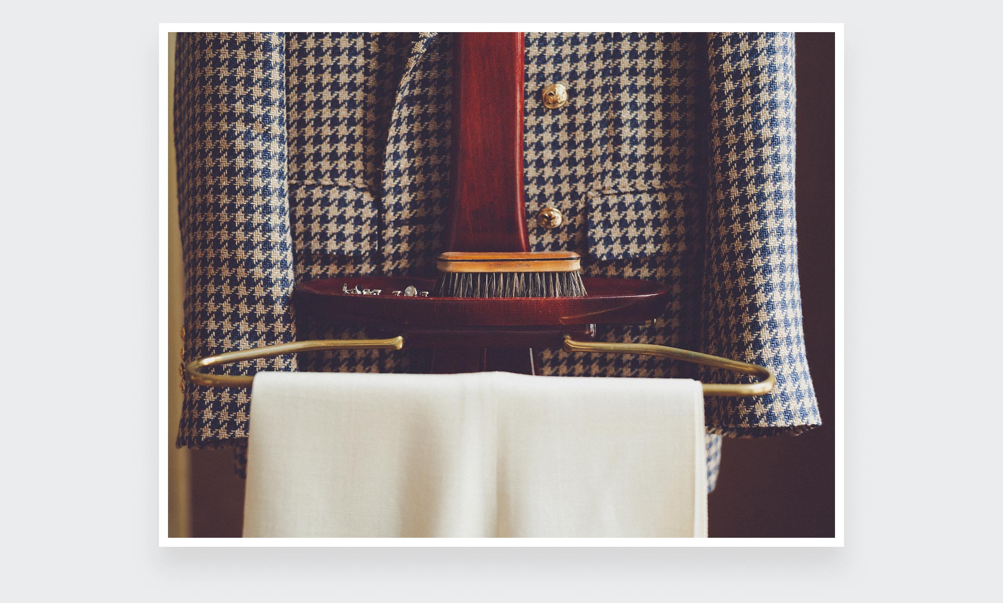 Houndstooth Maille Blazer N°1 - Cinabre Paris