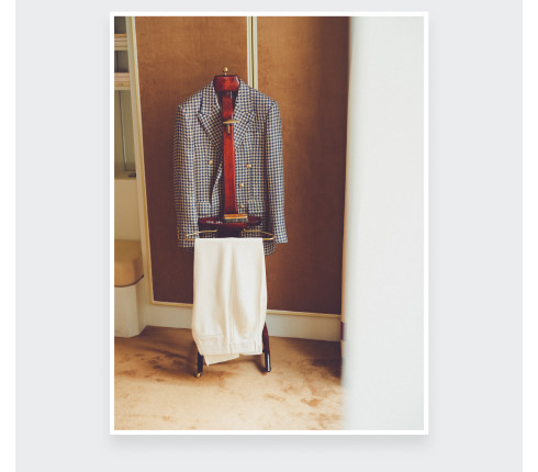 Houndstooth Maille Blazer N°1 - Cinabre Paris