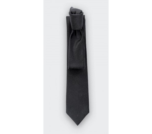 CINABRE Paris - Tie - Peau Noir - Made in France