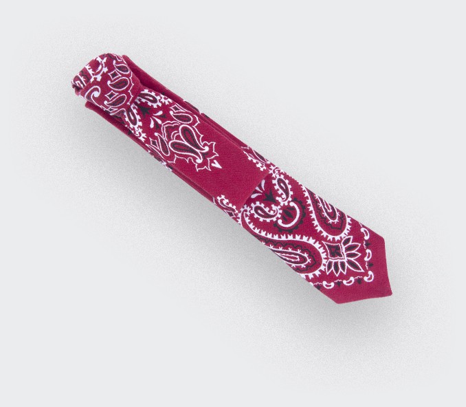 Cravate Bandana Rouge