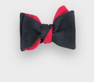 CINABRE Paris - Bow Tie - Twill Noir - Made in France