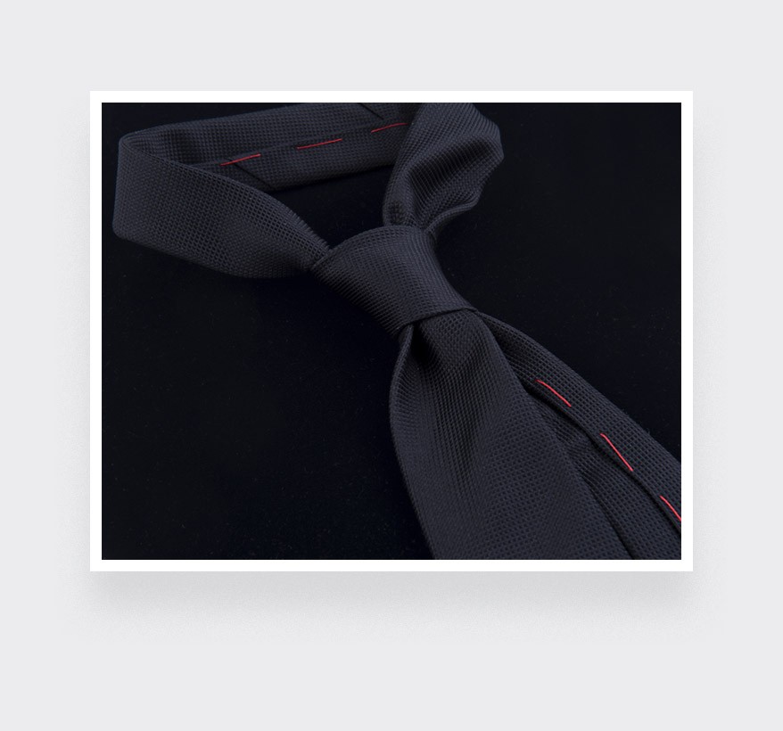 Black Lizard Tie Lézard - Silk - Cinabre Paris