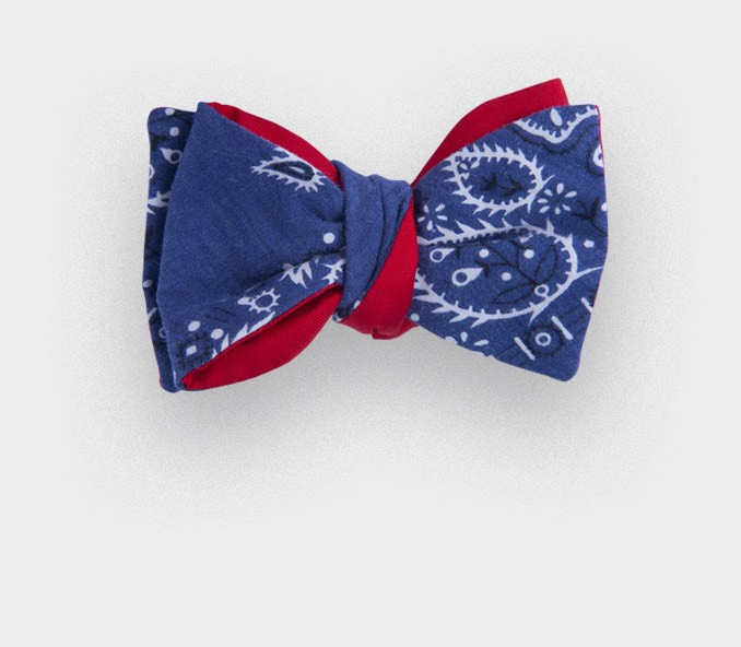 Noeud Papillon bandana Denim