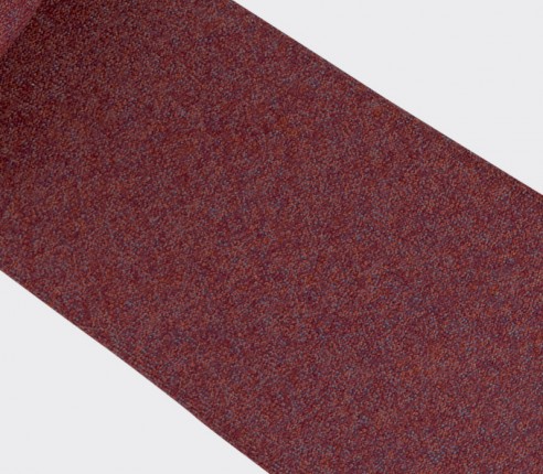 cravate flanelle rouge - laine - cinabre paris