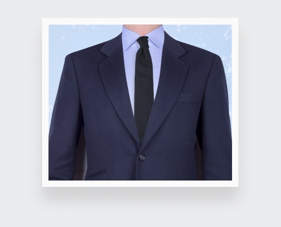 CINABRE Paris - Tie - Peau Noir - Made in France