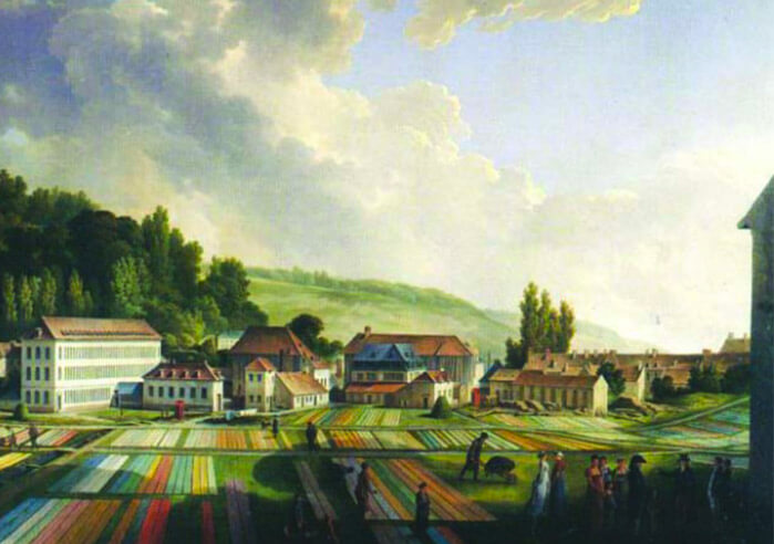 manufacture de Jouy en Josas en 1807