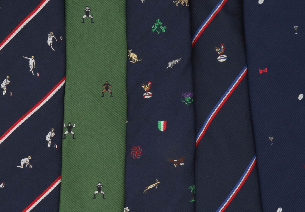 Our rugby ties for the World Cup